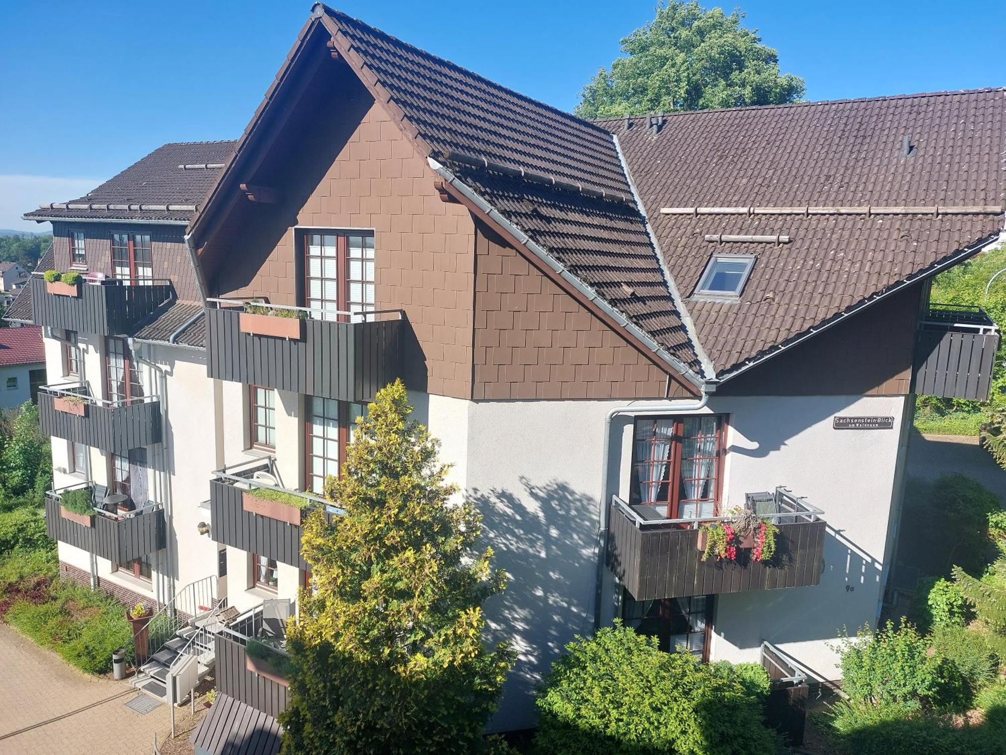Ferienwohnung Waldzauber Bad Sachsa Buitenkant foto